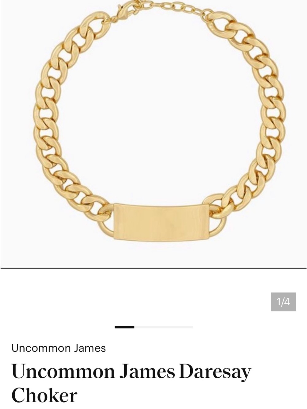Uncommon James Daresay Choker
